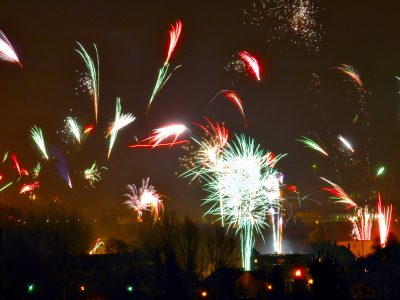 Fireworks in Zwickau by André Karwath aka Aka - Eigenes Werk